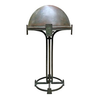 Vienna Secession Bronze Table Lamp For Sale