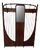 Art Nouveau Bentwood Wardrobe in the style of Thonet, 1910 For Sale
