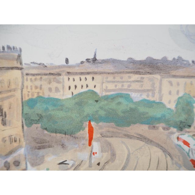 Albert Marquet, Vienna, The Ring, 1947, Original Color Lithograph For Sale - Image 7 of 9