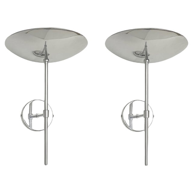 Postmodern Wall Sconces by Leonardo Marelli for Estiluz, 1980s, Set of 2 For Sale