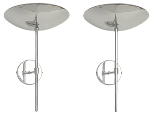 Postmodern Wall Sconces by Leonardo Marelli for Estiluz, 1980s, Set of 2