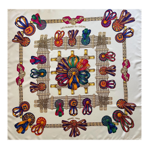 Hermès Scarf “Les Rubans Du Cheval” 1988