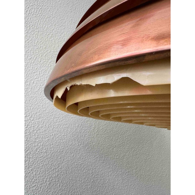Model T325/450 Pendant Lamp in Copper by Hans-Agne Jakobsson, Markaryd, Sweden, 1960s For Sale - Image 16 of 18
