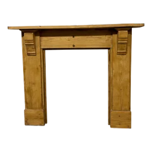 Antique English Pine Mantel
