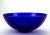 Gorgeous deep blue with purple undertones and a large size makes this bowl a perfect gift for lovers of Cobalt Blue Glass...