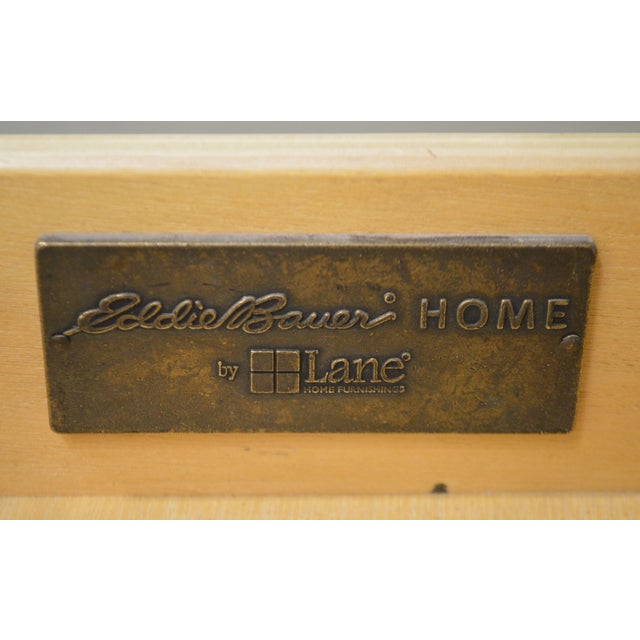 Lane Eddie Bauer Home Collection Oak Barley Twist Side Table Chairish