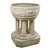 White Sculpted Stone Exterior Basin with Colonnade For Sale - Image 8 of 8