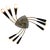 Mid-Century Brass Sputnik Ceiling Lamp, Germany, 1950s For Sale - Image 14 of 14
