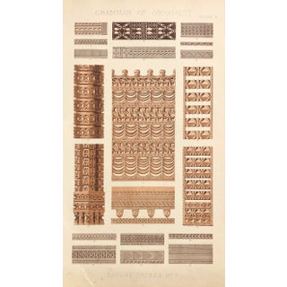 Antique Owen Jones Grammar of Ornament Savage Tribes Patterns For Sale