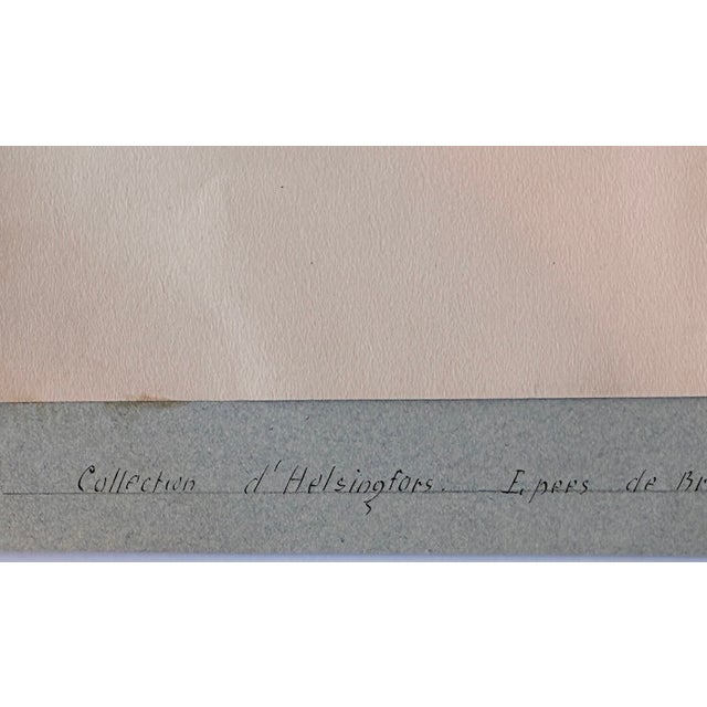 Antique Watercolor From the (Helsinki) National Museum of Finland Bronze Age Tools Collection c.1910 For Sale - Image 11 of 12