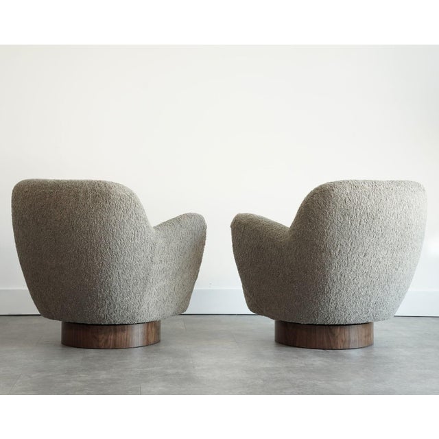 Mid-Century Modern Kagan-Dreyfuss Swivel Chairs, Model 100a, by Vladimir Kagan For Sale - Image 3 of 6