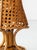 French Riviera Bamboo Rattan Table Lamps, 1960s, Set of 2 For Sale - Image 9 of 14