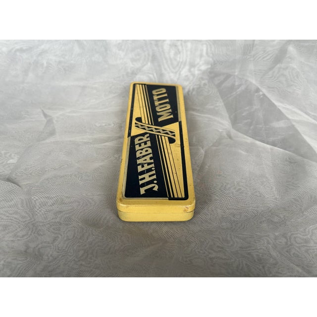 Vintage Pencil Tin Box For Sale - Image 10 of 12