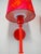 Red Wall Lamps by Uno & Östen Kristiansson for Luxus, Sweden, 1970s, Set of 2 For Sale - Image 8 of 15
