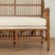 Tan French Art Deco Rattan Sofa For Sale - Image 8 of 15