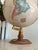 American Vintage Replogle Sepia Brown Table Top Rotating World Globe For Sale - Image 3 of 11