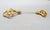 Givenchy Vintage 1980s Signed Givenchy Goldtone Knots Jabot Brooch For Sale - Image 4 of 7