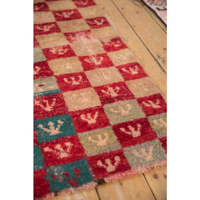 1960s Vintage Distressed Tulu Rug - 2'4" X 3'9" For Sale - Image 5 of 10