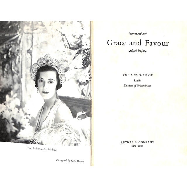 Memoirs of Loelia, Duchess of Westminster w/ a foreword by Noel Coward [244] pp. Reynal & Company 1961 8 3/4" x 5 3/4" The...