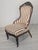 Vintage Chair in Carved Wood on Wheels, 1955 For Sale - Image 13 of 16