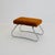 Mid-Century Modern Bauhaus Stool with Chrome Accents and Hidden Steps, 1960s For Sale - Image 11 of 11