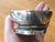Georg Jensen 1930 Georg Jensen Pyramid Sterling Silver on Cup Tea Strainer Teaball & Sterling Rest Harold Nielsen For Sale - Image 4 of 7