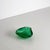 1960s Murano Glass Triangular Green Bullicante Bowl by Seguso, Italy, 1960s For Sale - Image 5 of 10