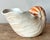Fitz and Floyd Vintage Coastal Fitz and Floyd Nautilus Shell Ceramic Cache Pot For Sale - Image 4 of 6