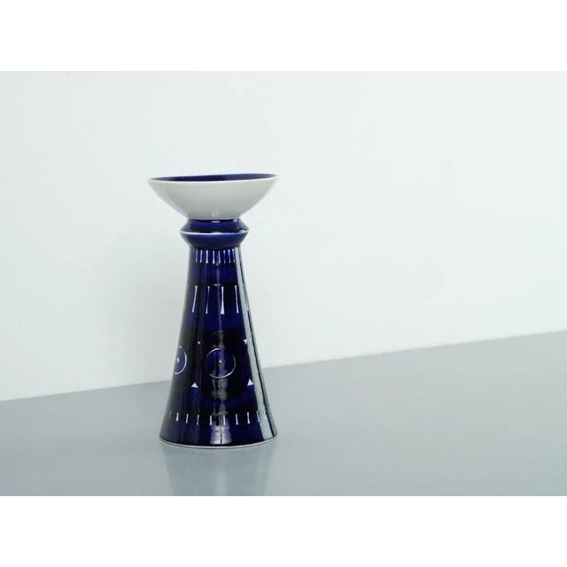 1970s Mid-Century Finnish Candleholder from Ulla Procope for Arabia For Sale - Image 5 of 12