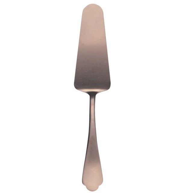 Contemporary Mepra Dolce Vita Cake / Pastry Servers, Pewter Bronze For Sale - Image 3 of 3
