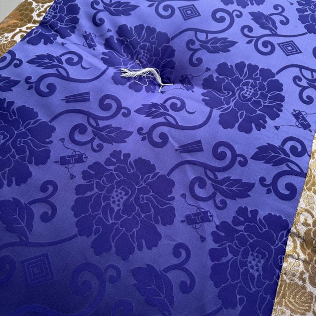 Haishiki / Terayō Zabuton Ceremonial Temple Floor Cushion, 1980s For Sale - Image 11 of 18