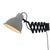 Industrial design, wall mounted scissor lamp. It can be moved to 180 degress horizontally when mounted. these kind of...
