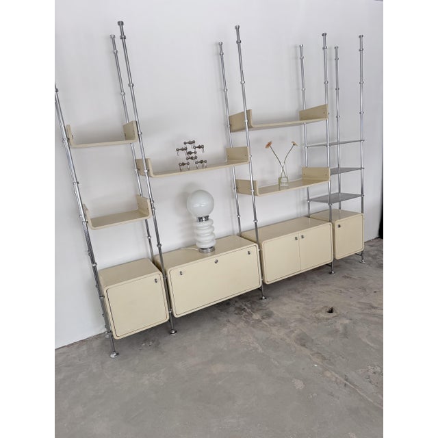 Ligne Roset Vintage Modular Wall Shelf by Michel Ducaroy for Ligne Roset, 1960s For Sale - Image 4 of 18