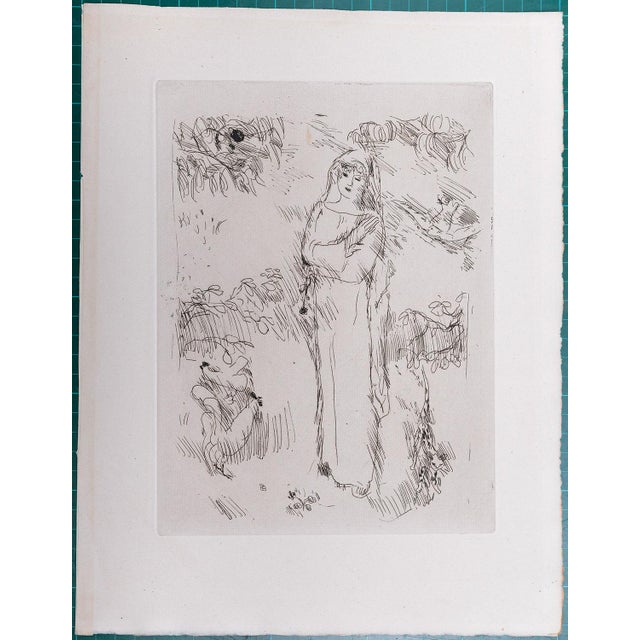 Sainte Monique Etching by Pierre Bonnard, 1930 For Sale - Image 6 of 6