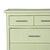 David Francis Aruba Four-Drawer Chest - Celery Green For Sale - Image 4 of 9