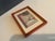 Mid 20th Century Japanese Miniature Framed Japanese Woodblock Print — Edo‑Style Riverside Scene For Sale - Image 10 of 13