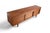 Brown Vintage John Herbert Low Teak Credenza, Attributed For Sale - Image 8 of 9