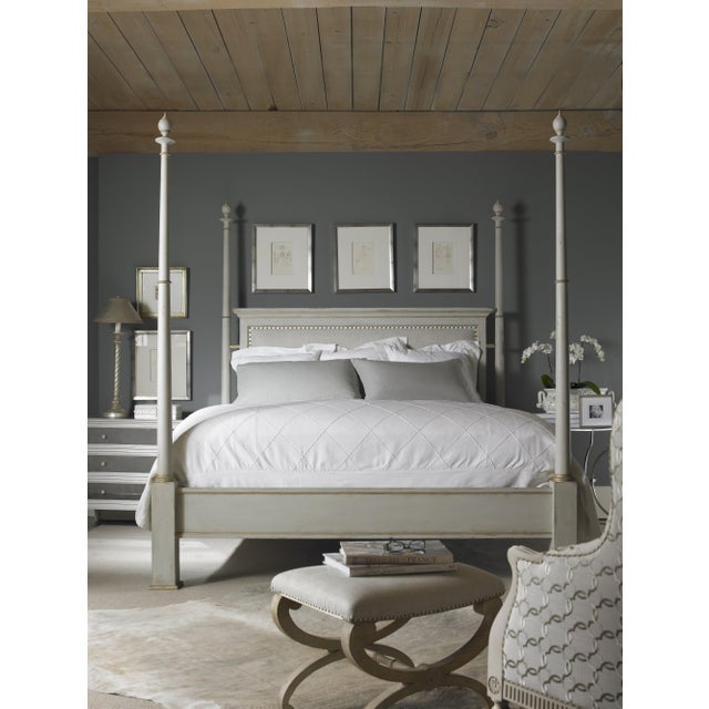 Century Furniture Madeline Poster Bed, King Size For Sale In Charlotte - Image 6 of 10