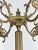 Metal Vintage Italian Brass Coat Rack with Rotating Crown and Female Face Tripod Base, 1960s For Sale - Image 7 of 18