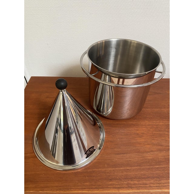 Vintage Ice Buckets by Bent Falk, 1980s, Set of 3 For Sale - Image 6 of 12
