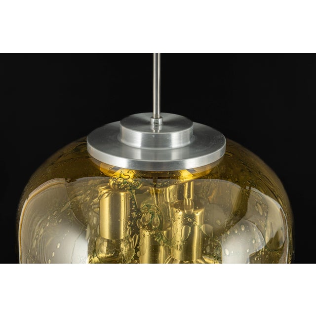 Large Murano Pendant Light by Doria, Germany, 1970s For Sale - Image 15 of 17