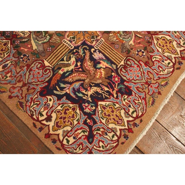 H1 Middle Eastern Rug in Wool For Sale - Image 10 of 11