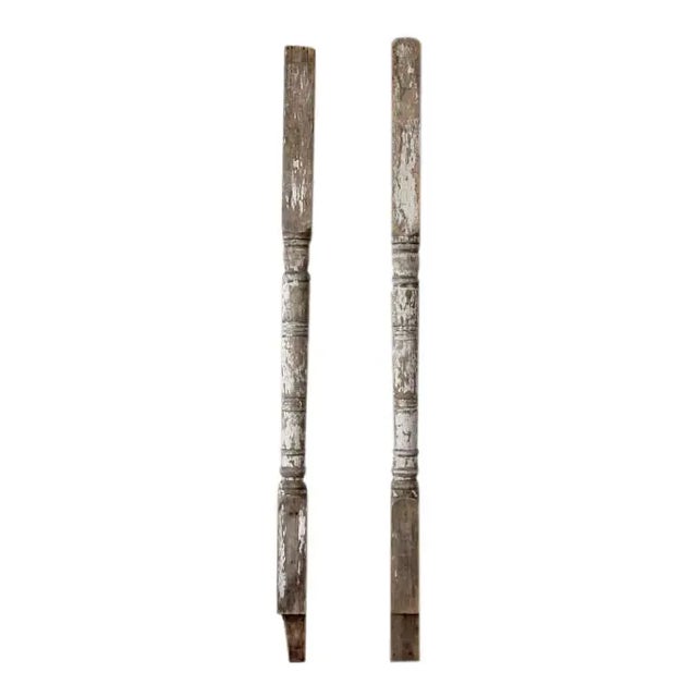 Antique Architectural Columns - a Pair For Sale - Image 12 of 12