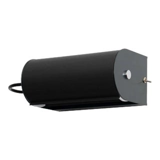 Charlotte Perriand 'Applique Cylindrique Petite' Wall Lamp in Anthracite For Sale