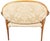 English Edwardian Period Oval Back Settee For Sale - Image 11 of 14