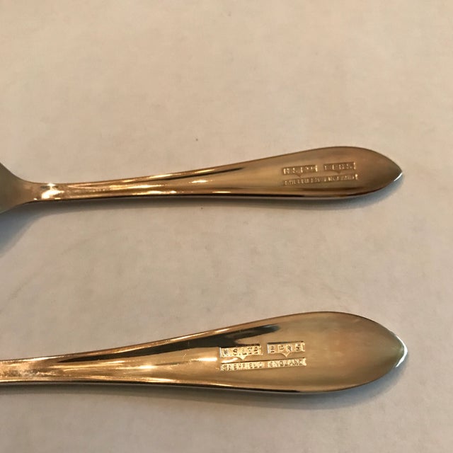 Silver Vintage Loxley Silver Plate Pastry Set- 7 Pieces For Sale - Image 8 of 9