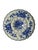 Vintage Hand-Painted Floral Wall Plate by J. Parqui for Royal Delft, 1974 For Sale - Image 6 of 6