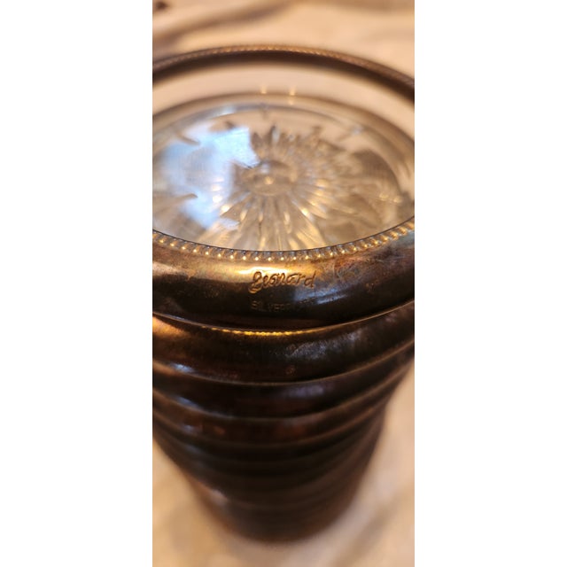 Metal Italian Silver Plated Leonard Coasters Set of 12 For Sale - Image 7 of 7