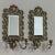 Renaissance 19th Century Italian Renaissance Cast Bronze Mirrored Wall Sconces - a Pair For Sale - Image 3 of 18