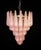 Pink Murano Glass Drop Chandelier, 1980s For Sale - Image 15 of 16